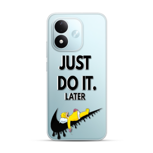 Silikonska Maskica za Redmi Note 17 4G/5G - Just Do It (Later)