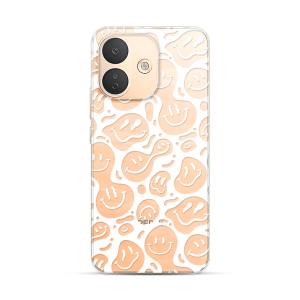Silikonska Maskica za Redmi Note 17 Pro - White Smiley