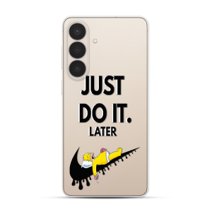 Silikonska Maskica za Samsung Galaxy S26 FE - Just Do It (Later)