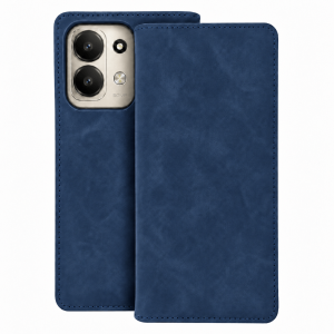 Smart Suede Preklopna Maskica za Redmi 17 - Tamno Plava