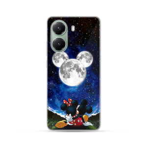 Silikonska Maskica za Poco X7 Pro  - Cartoon Moon