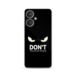 Silikonska Maskica za Xiaomi Redmi 13C 5G - Don't Touch My Phone