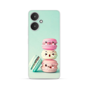 Silikonska Maskica za Xiaomi Redmi 13C 5G - Happy Macarons