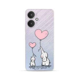 Silikonska Maskica za Xiaomi Redmi 13C 5G - Elephant Heart