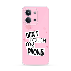 Silikonska Maskica za Redmi 15C - Don't Touch My Phone 2