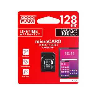 128GB – GOODRAM MicroSD Kartica s Adapterom
