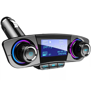 Transmiter FM Bluetooth 5.0 - Autopunjač s USB adapterom - QC 3.1A