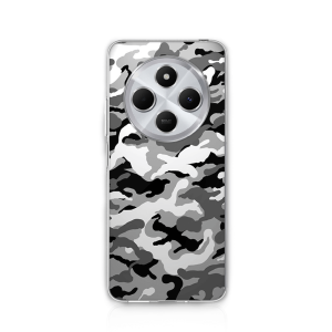 Silikonska Maskica za Xiaomi Redmi 14C - Camouflage - siva