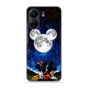 Silikonska Maskica za Xiaomi Redmi 13C - Mickey Moon