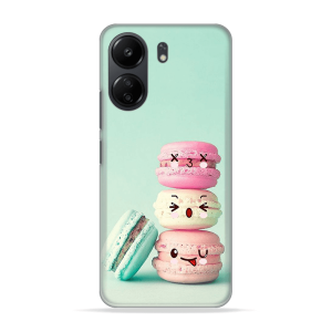 Silikonska Maskica za Xiaomi Redmi 13C - Happy Macarons