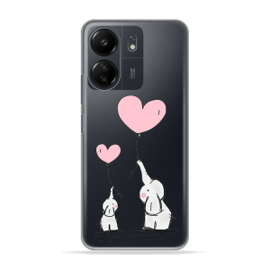 Silikonska Maskica za Xiaomi Redmi 13C - Elephant Heart