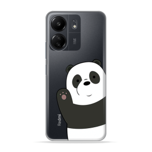 Silikonska Maskica za Xiaomi Redmi 13C - Hello Panda