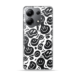 Silikonska Maskica za Redmi Note 13 4G - White Smiley