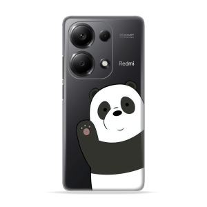 Silikonska Maskica za Redmi Note 13 Pro (4G) - Hello Panda