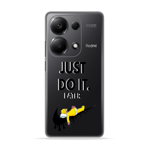 Silikonska Maskica za Redmi Note 13 Pro (4G) - Just Do It (Later)