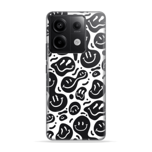 Silikonska Maskica za Redmi Note 13 Pro 5G - White Smiley