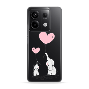 Silikonska Maskica za Redmi Note 13 Pro (5G) - Elephant Heart