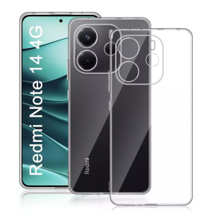 Ultra tanka Prozirna Silikonska maskica za Redmi Note 14 (4G)