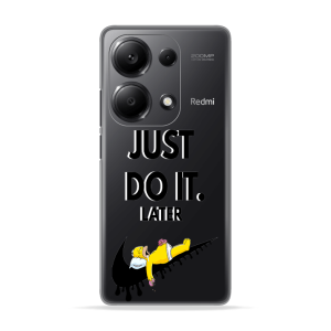 Silikonska Maskica za Redmi Note 13 4G - Just Do It (Later)