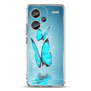 Silikonska Maskica za Redmi Note 13 Pro Plus - Blue Butterfly