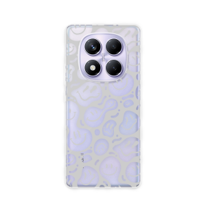 Silikonska Maskica za Redmi Note 14 Pro (4G) - White Smiley