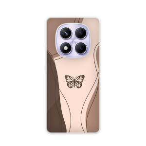 Silikonska Maskica za Redmi Note 14 Pro (4G) - Butterfly Line