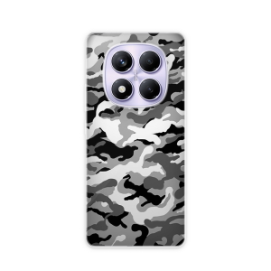 Silikonska Maskica za Redmi Note 14 Pro (4G) - Camouflage - siva