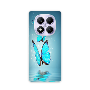 Silikonska Maskica za Redmi Note 14 Pro (4G) - Blue Butterfly