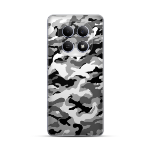 Silikonska Maskica za Redmi Note 15 - Camouflage - siva