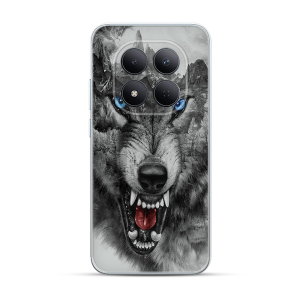 Silikonska Maskica za Redmi Note 15 Pro Plus - Lone Wolf