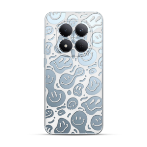 Silikonska Maskica za Redmi Note 15 Pro 4G - White Smiley