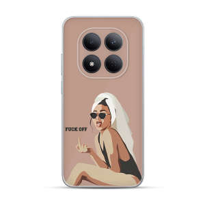 Silikonska Maskica za Redmi Note 15 Pro 4G - F*** off