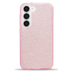 3u1 Glitter Maskica za Samsung Galaxy S23 - roza