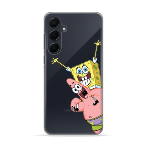 Silikonska Maskica za Samsung Galaxy A27 - Spognebob & Patrick