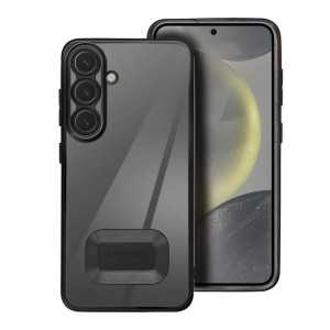 Kromirana prozirna maskica za Samsung Galaxy S25 Plus - Crna