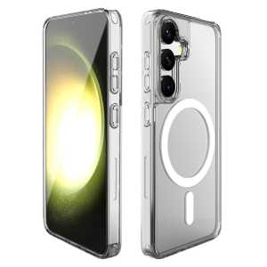 MagSafe Prozirna Silikonska maskica za Galaxy S25