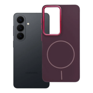 MagSafe Frame Premium maskica za Samsung Galaxy S26 - Bordo