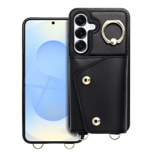 Wallet Maskica sa vezicama za Samsung Galaxy A36 - Crna