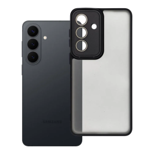 Matirana Variete silikonska maskica za S26 Plus - Crna