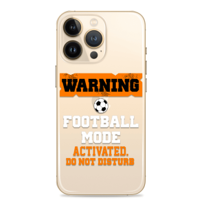 Silikonska Maskica za mobitel - "Football mode activated" - SP29