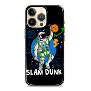 Silikonska Maskica za mobitel - "Slam dunk" astronaut - SP30