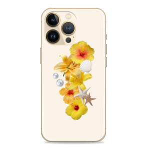 Silikonska maskica - "Yellow Flowers" - sum146