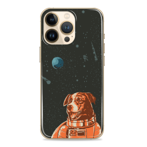 Silikonska maskica za mobitel - Dog in space - svemir44