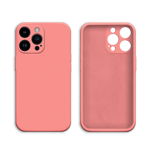 Mekana Silikonska Maskica za iPhone 13 Pro - Svijetlo roza