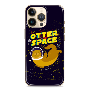 Silikonska Maskica za mobitel - "Otter space" vidra - SZ11