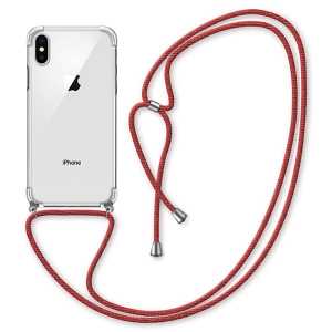 Silikonska Maskica s Vezicom za iPhone X/XS - Više boja