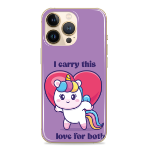 Silikonska maskica za mobitel - Carry love - uni-10