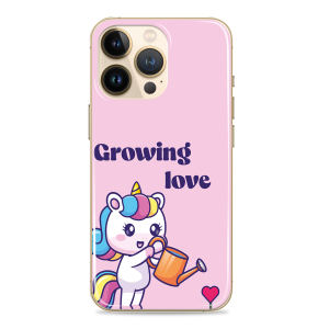 Silikonska maskica za mobitel - Growing love - uni-04