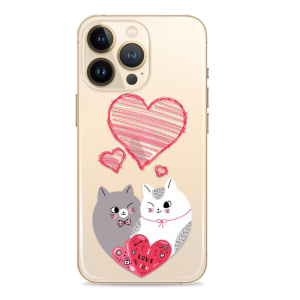 Silikonska Maskica - "Cats love" - valentinovo9