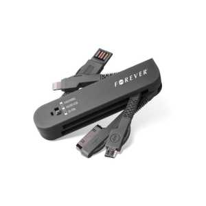 Forever 3u1 USB kabel s priključcima za iPhone 4, iPhone 5 i Micro USB